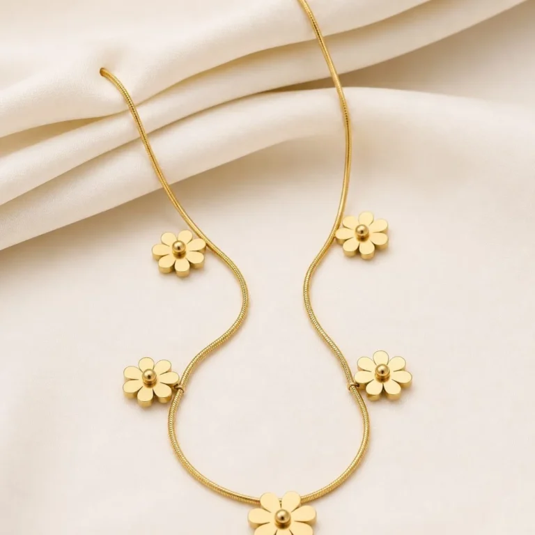 Floral Charm Necklace